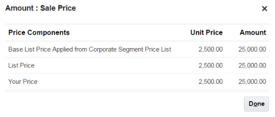 details next to Sale Price