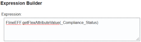 adding status in expression