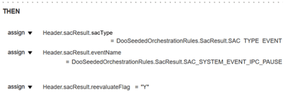 the then statement of a pause task that you can use as a guideline