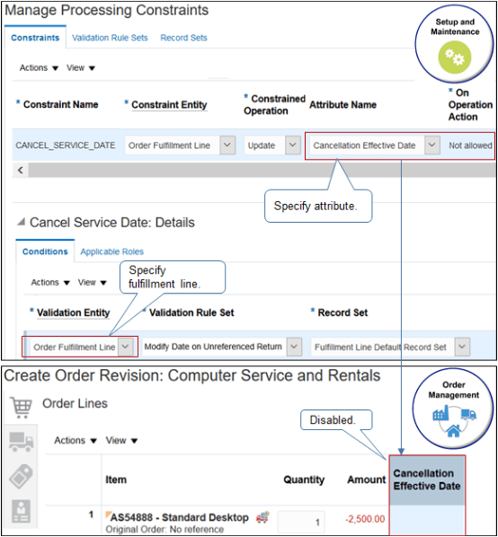 Setup flow to constrain returns without original sales order.
