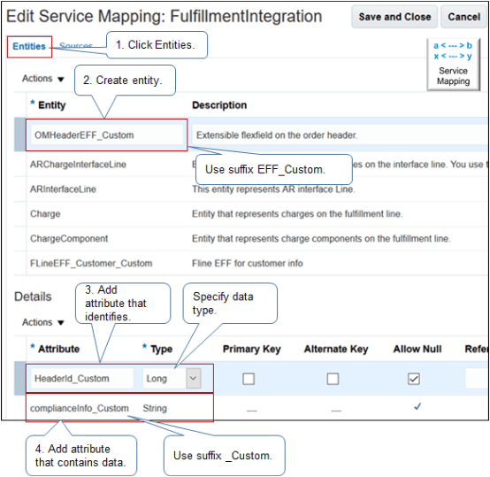 View Object Attribute of your service mapping.