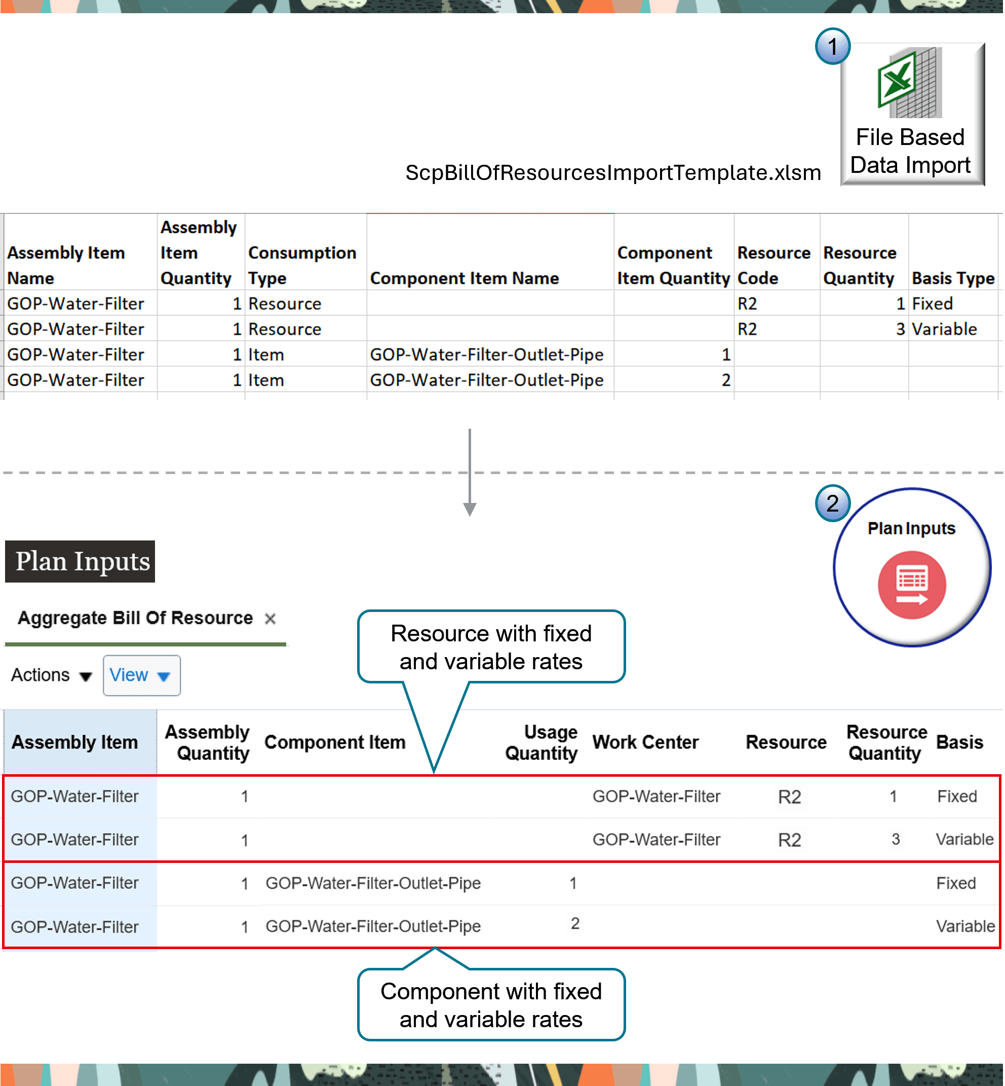 You can also import them through file-based data import (FBDI) instead.