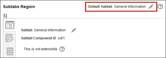 This image shows the subtabs region