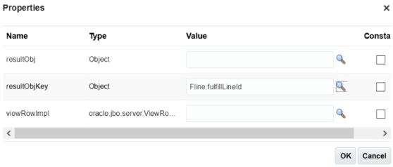 using the Properties dialog
