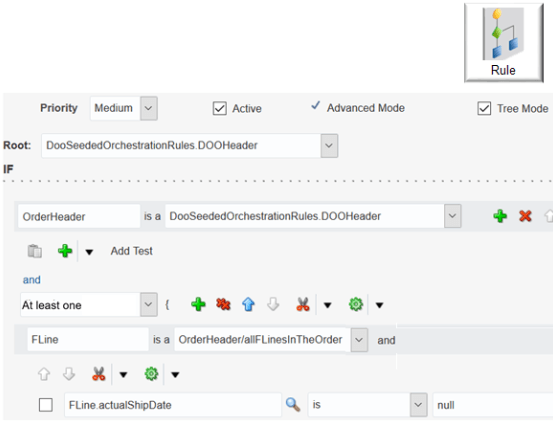 if statement in second rule