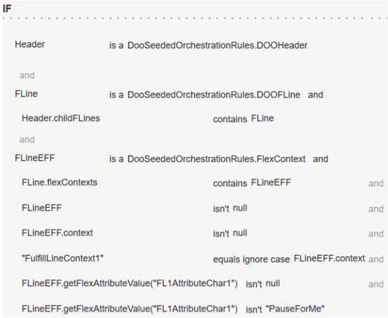 Here's an example that pauses according to the value in a flexfield.