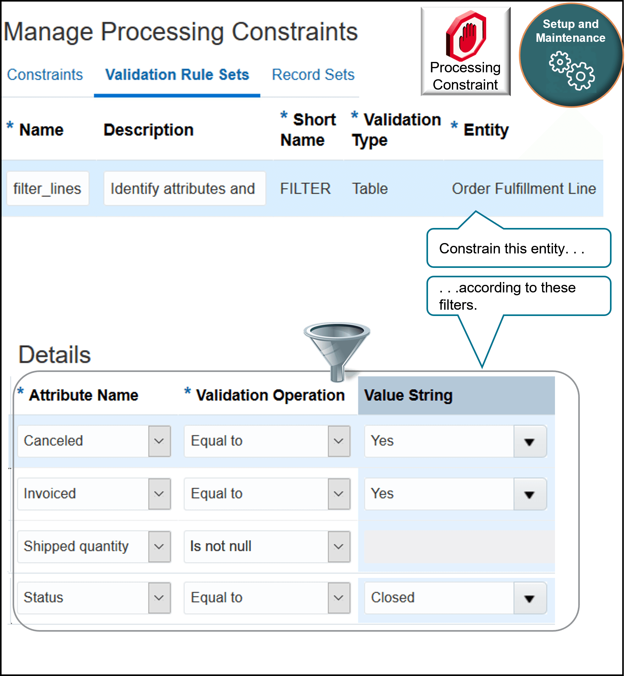 Constrain the changes that you allow on the order line.