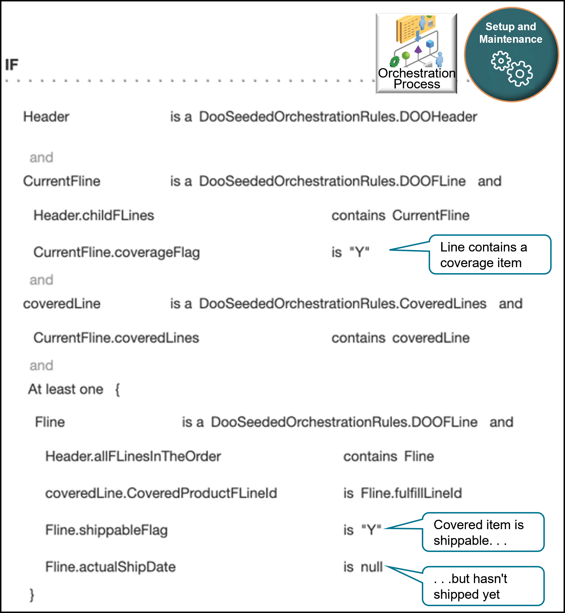 example If statement for the pause task