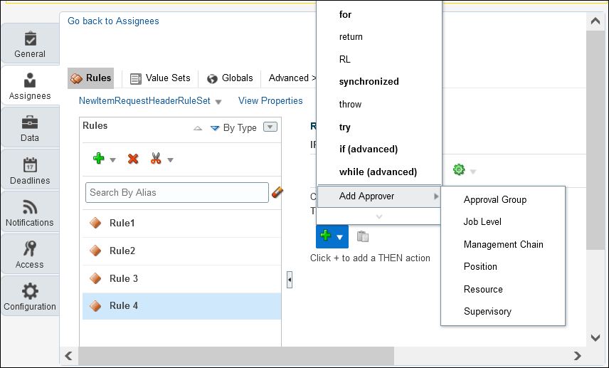 How you add an approver
