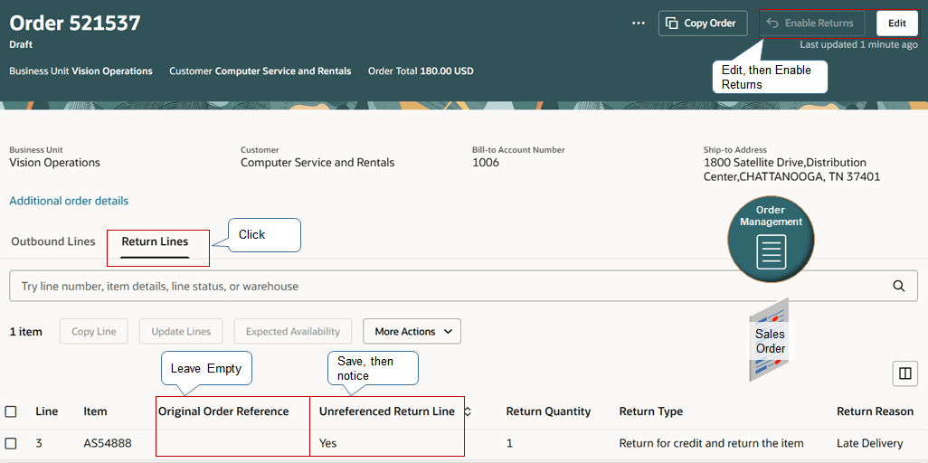 Adding Unreferenced Items