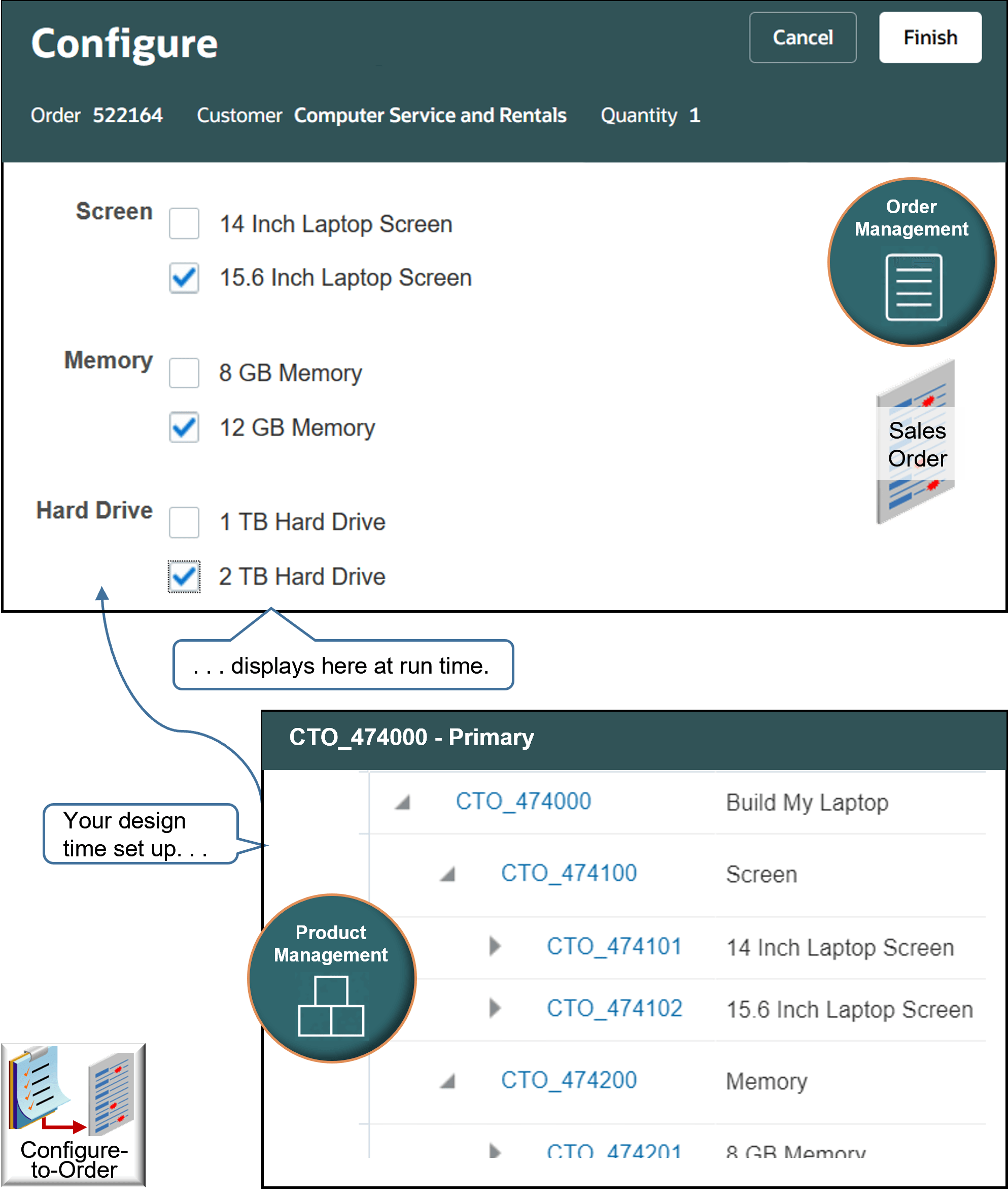 verify the Configure page
