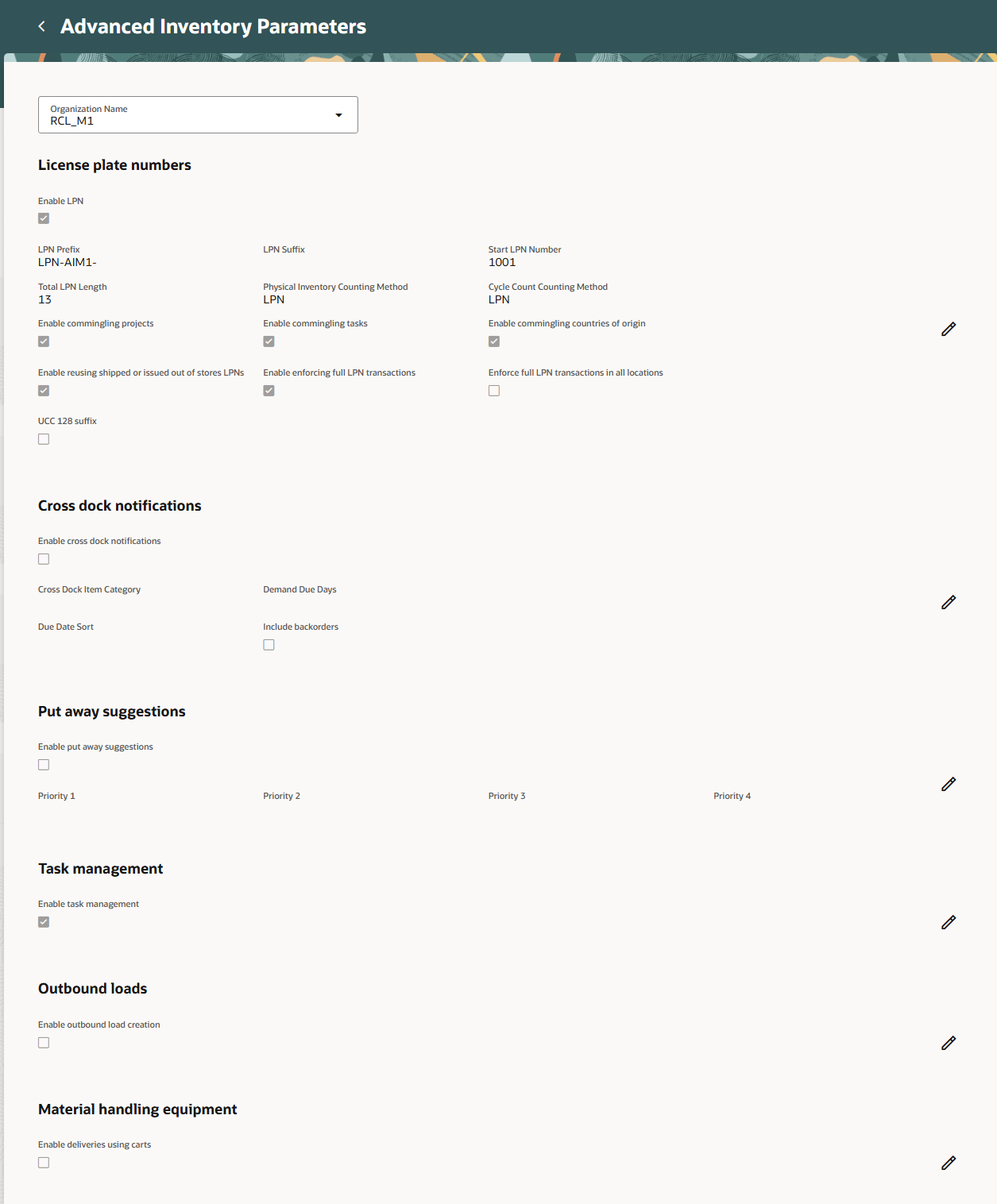 Advanced Inventory Features