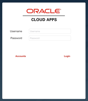 The image shows the Mobile login screen.