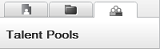 Image showing the Talent Pools folder.