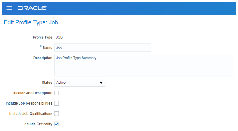 Additional Model Profile Information Setting in Model Profile Type