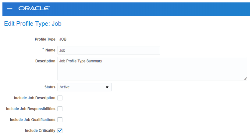 Additional Model Profile Information Setting in Model Profile Type