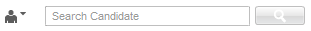 Image showing the candidate quick search tool.