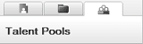 Image showing the Talent Pools folder.