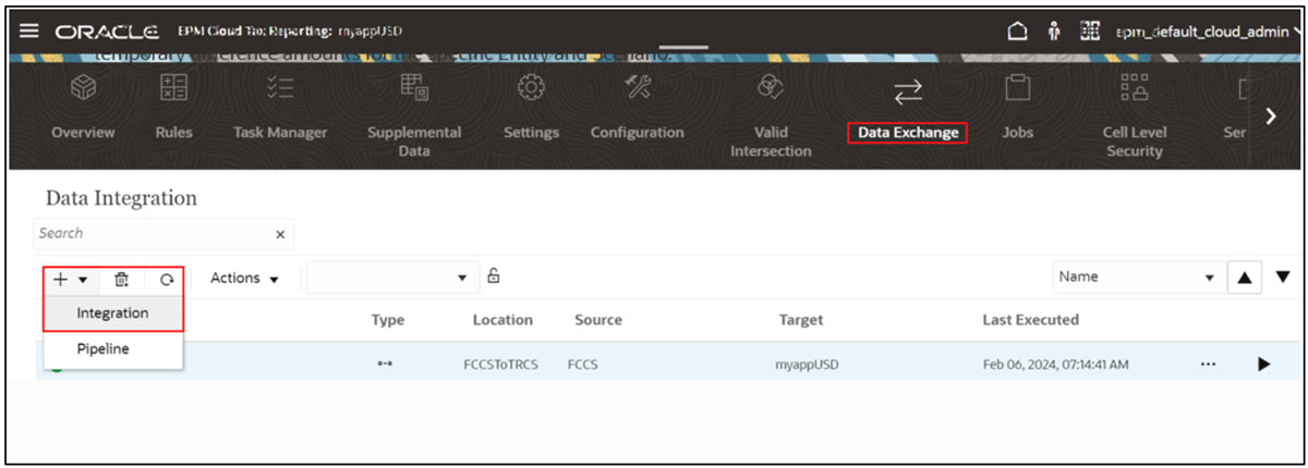 Create Integration