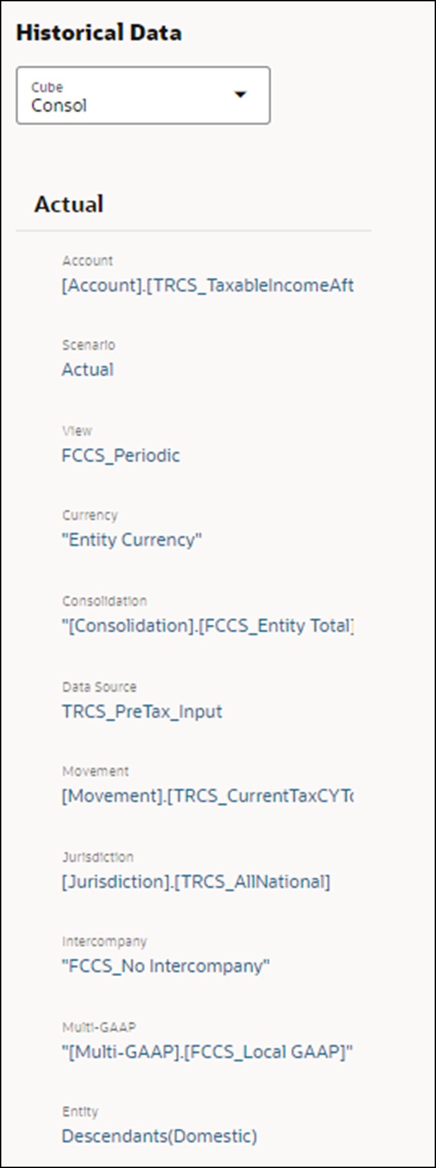 Define Slice for Anomaly Insight