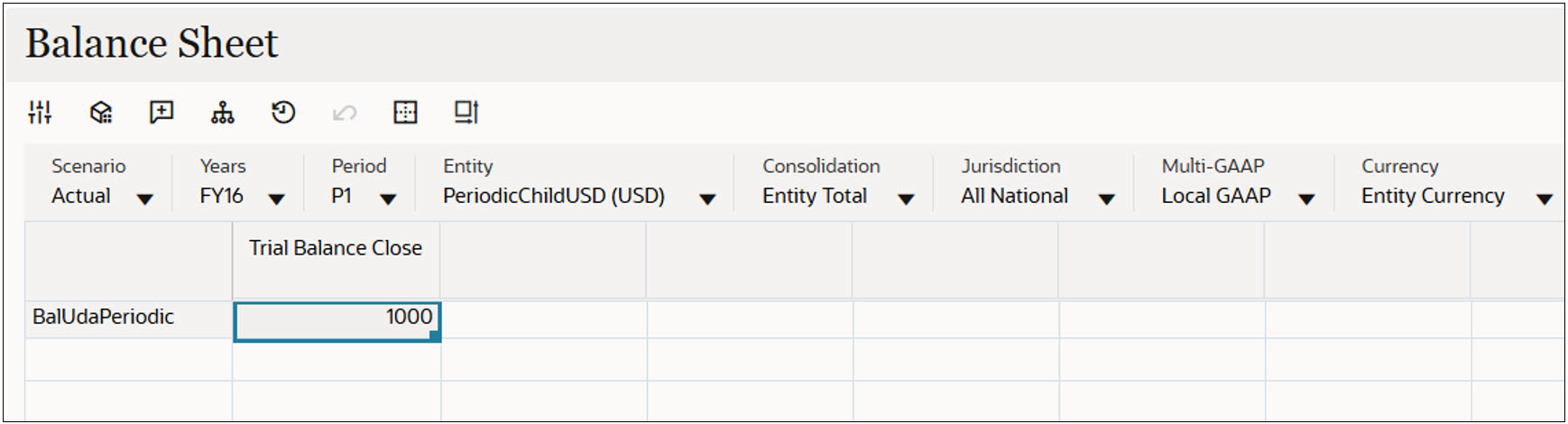 Child Entity PeriodicChildUSD Entity Currency