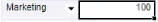 drop-down arrow for adding data for a member