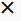 Cancel icon