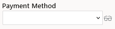 screen shot of list box field