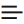 Menu icon