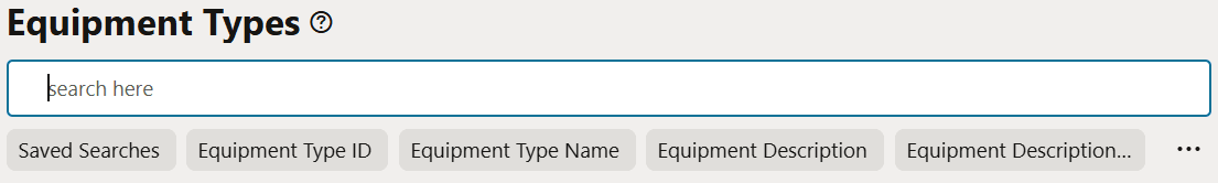 An image of the Smart Search bar with filters.