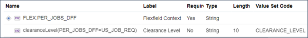Flexfield Attributes