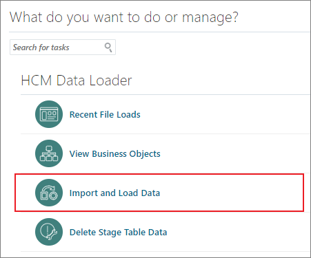 Click Import and Load Data