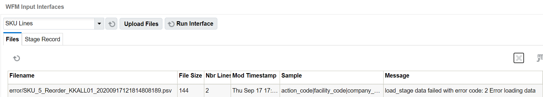 Message Field