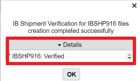 ASN Verification Message