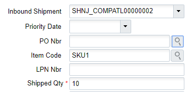 Creating ASN details