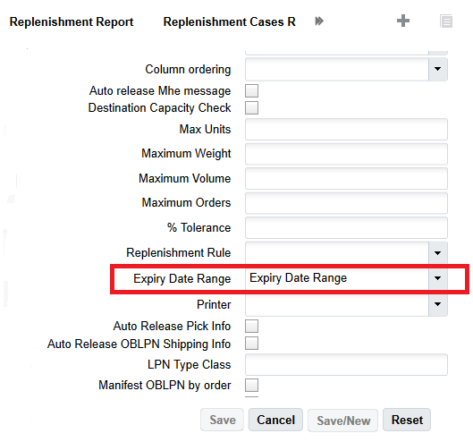 Expiry Date Range in Wave Template