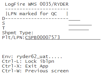 Receiving with a QC Vendor