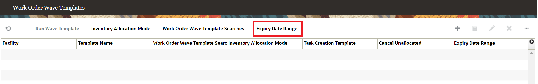 Expiry Date Range