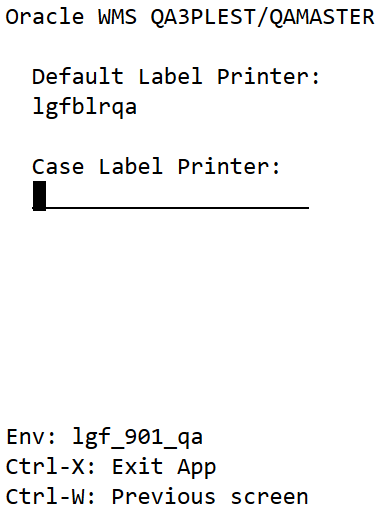 “print-label” = UOM Case Label