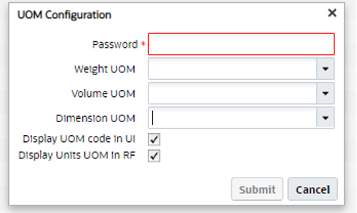 UOM Configuration in the Company UI