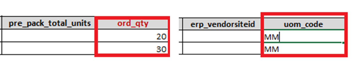 Order Quantity