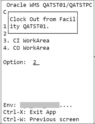 Clock Out Request