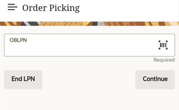 Order Picking