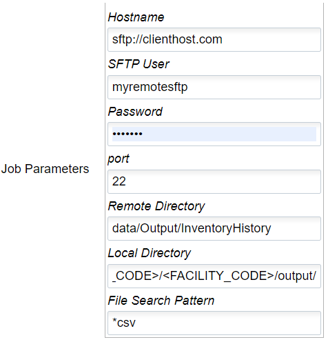 SFTP Put Files