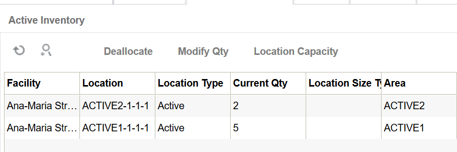 Active Inventory