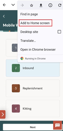 Add Mobile App to Phone