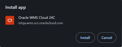 Installation Prompt