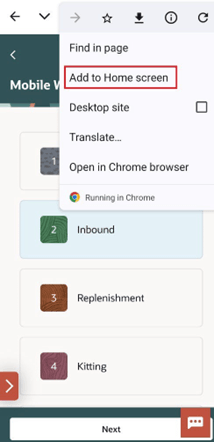 Add Mobile App to Phone
