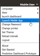 Launch Mobile App