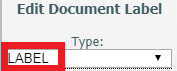 Label Type